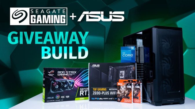 Seagate, ASUS and Robeytech PC Giveaway