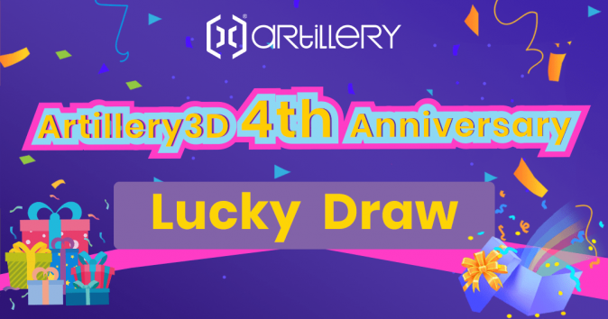 Artillery3D 4th Anniversary Giveaway