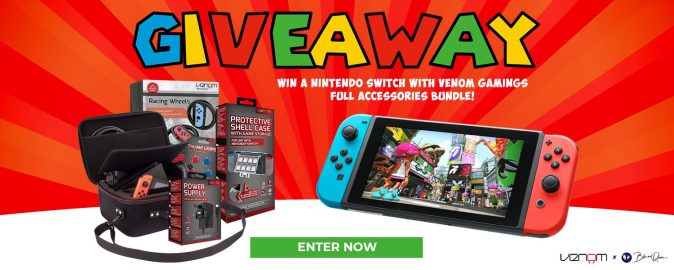 Nintendo Switch with Accessories Bundle Giveaway