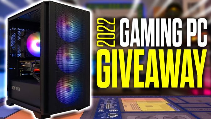 $1,300 Gaming PC Build Giveaway