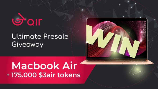 Macbook Air & $3air Tokens Giveaway