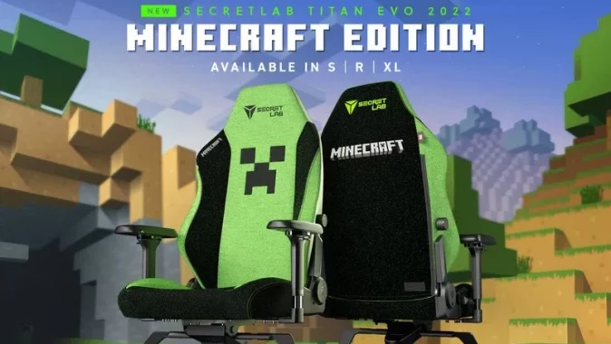 Secretlab Minecraft Chair Giveaway