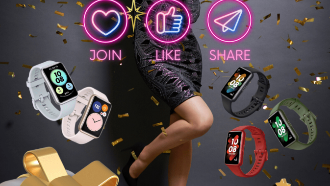 NFT’s or Huawei Smart Band Value in USDT Giveaway