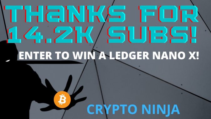 Ledger Nano X Hardware Wallet Giveaway