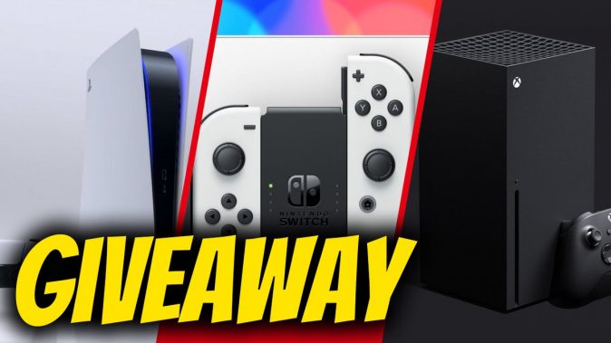 PS5, Xbox Series X or Switch OLED Giveaway