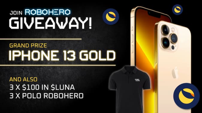 iPhone 13 Gold and tokens Giveaway