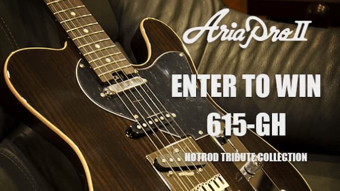 FREE Aria Pro II 615-GH HotRod Tribute Collection Giveaway