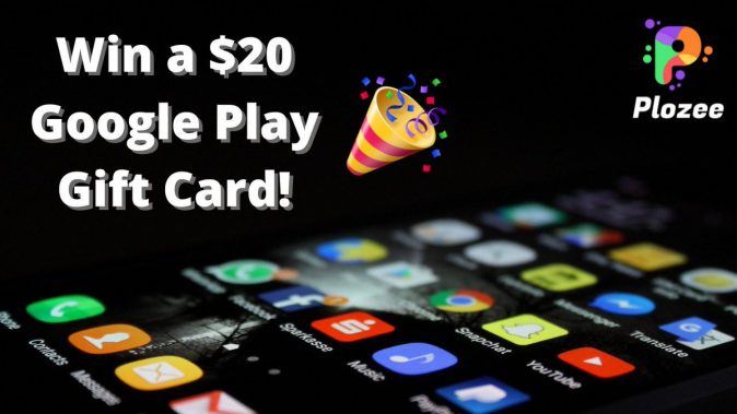 $20 Google Play Gift Card via PayPal Giveaway