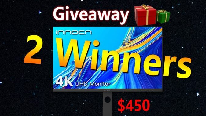 INNOCN 4K 27″ Computer Monitor Giveaway