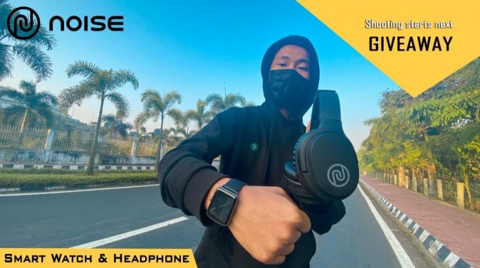 Noise Colorfit pro 3 Smartwatch & Noise one Headphone Giveaway