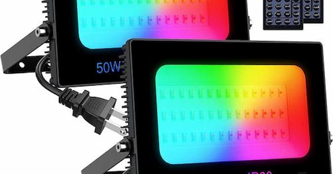 Olafus RGB Floodlights Giveaway