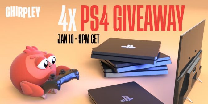 4 x PS4 giveaway