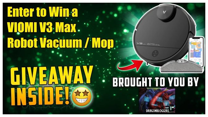 VIOMI V3 Max Robot Vacuum and Mop Giveaway