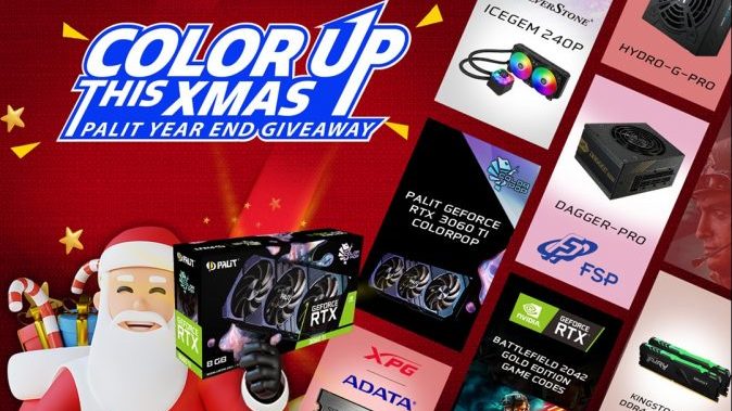 Palit GeForce RTX 3060 Ti Giveaway