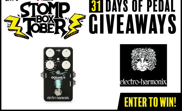 Electro Harmonix Oceans 11 Reverb Giveaway