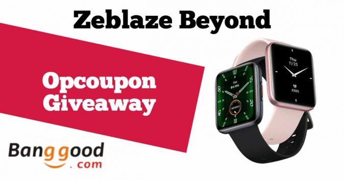 Weekly Zeblaze Beyond Smartwatch Giveaway