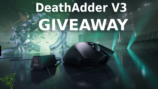 Razer DeathAdder V3 Giveaway