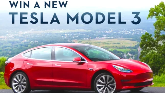 Tesla Model 3 Long Range or $50,000 Cash Giveaway