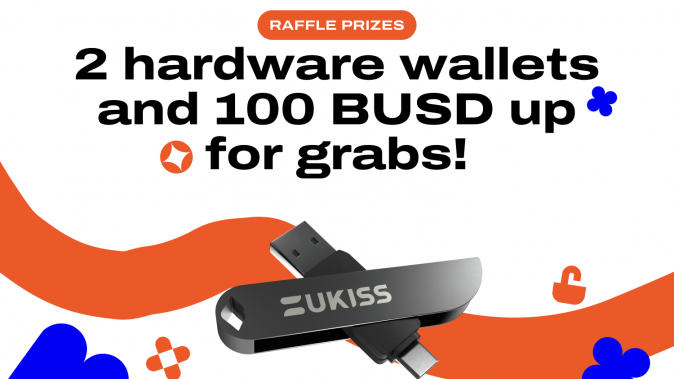 UKISS Hardware Wallets & BUSD Giveaway