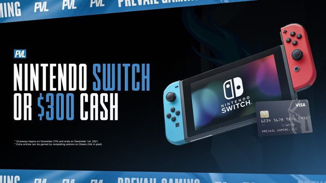 Nintendo Switch or $300 Cash – Giveaway