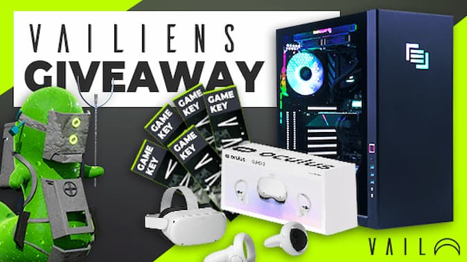 VAIL VR GAMING PC, OCULUS QUEST 2 GIVEAWAY
