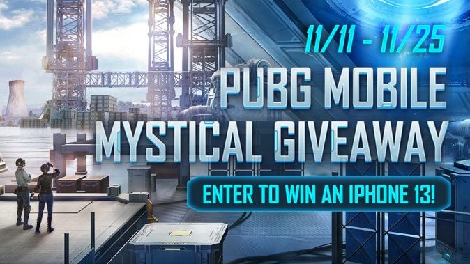 iPhone 13 PUBG MOBILE Mystical Giveaway