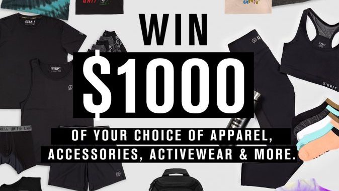 $1000 worth of UNIT Apparel and Accessories Giveaway