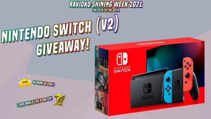 Nintendo Switch V2 Giveaway