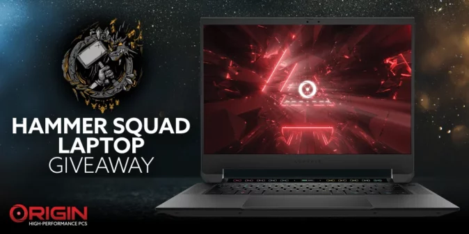 Custom Hammer Squad VOYAGER Laptop Giveaway