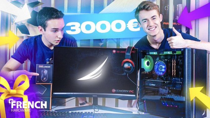 SETUP GAMING 3000€ GIVEAWAY