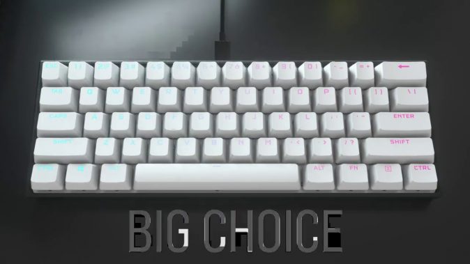 CORSAIR K65 RGB MINI 60% Mechanical Gaming Keyboard Giveaway