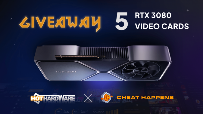 NVidia RTX 3080 video card Giveaway