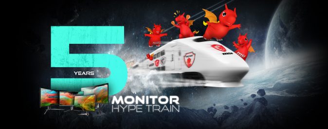 MSI Monitor 5th Anniversary Giveaway