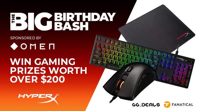 Fanatical x Gaming Prizes Worth Over $200 Giveaway