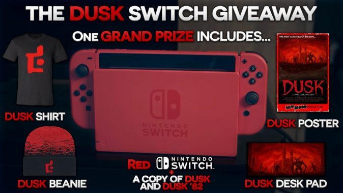 Red Nintendo Switch Giveaway