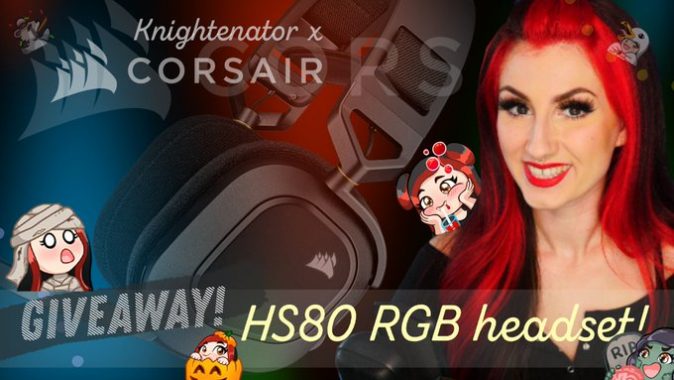Corsair HS80 RGB Wireless Headset Giveaway