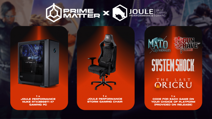 Prime Matter x Joule Performance Ultimate Gamescom Giveaway