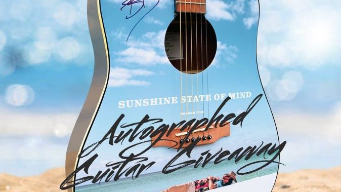 Autographed Epiphone FT-100 Model Acoustic Guitar Giveaway