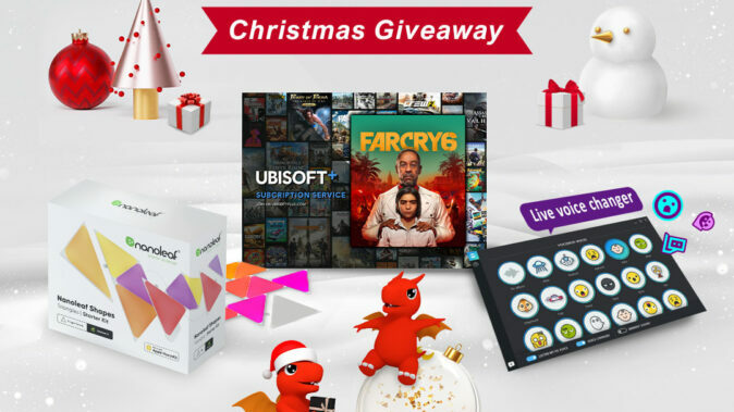 MSI x Nanoleaf x Ubisoft x Voicemod Santa Lucky is Coming Giveaway