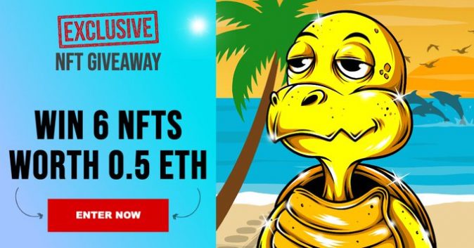 6 NFTs Worth 0.5 ETH Giveaway