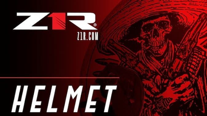 Z1R “Warrant Sombrero” Motorcycle Helmet Giveaway