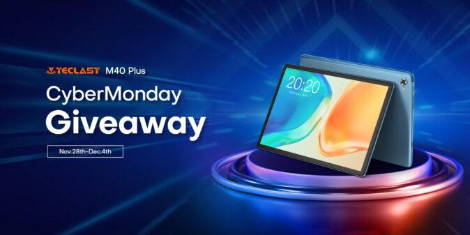 M40 Plus 10.1 inch Teclast Cyber Monday 2022 Giveaway