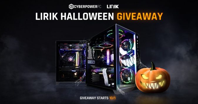 CyberPowerPC x Lirik Halloween Giveaway