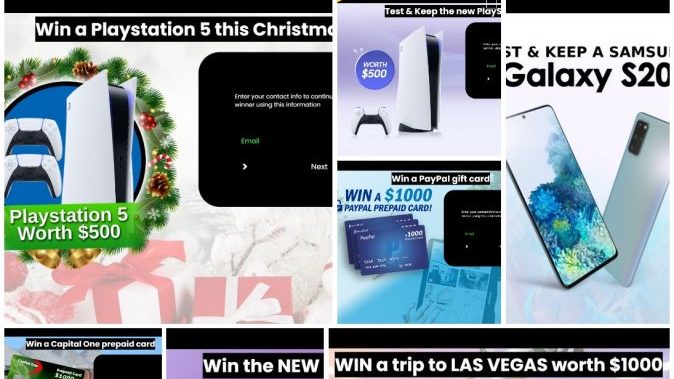 PlayStation 5, Samsung Galaxy S20, Apple Airpods Giveaway