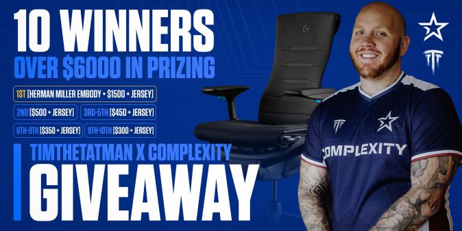 TimTheTatman x COL Celebration Giveaway