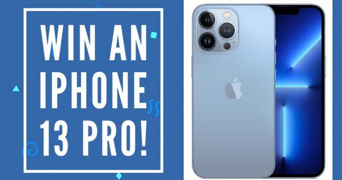 iPhone 13 Pro 256GB Sierra Blue Giveaway