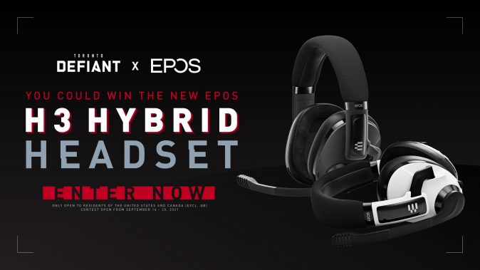 Toronto Defiant | EPOS H3 Hybrid Headset Giveaway