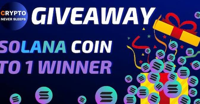 1 SOL COIN SOLANA Giveaway