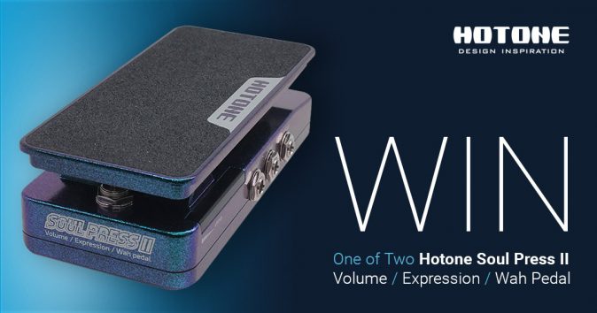 Hotone Soul Press II Volume / Expression / Wah Pedal Giveaway