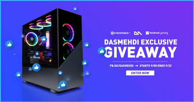 DasMehdi x CyberPowerPC System Giveaway